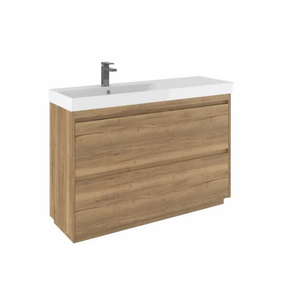 Zion 120 Floor Standing Unit & Basin